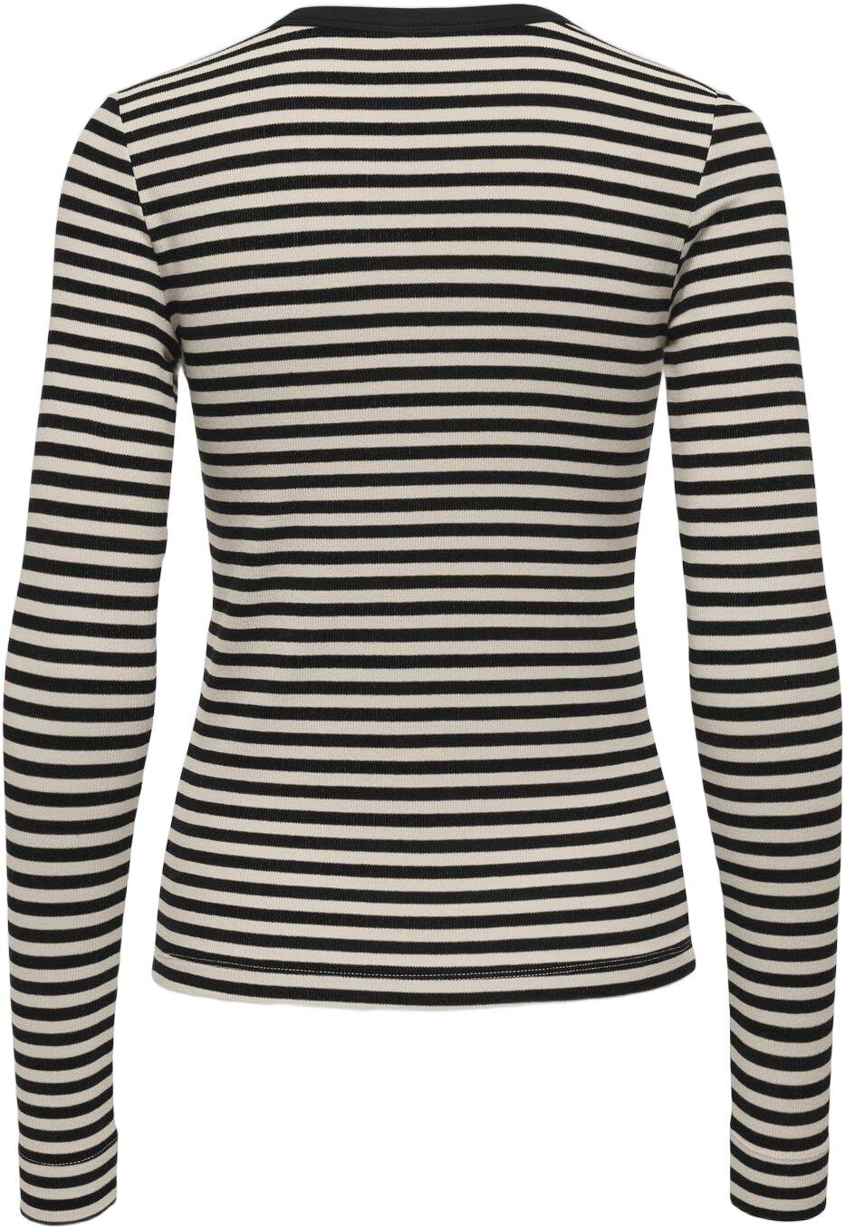 ONLELENE L/S FITTED TOP JRS