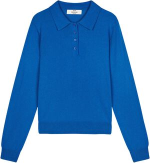 Fine Merino Rosa Polo Knit