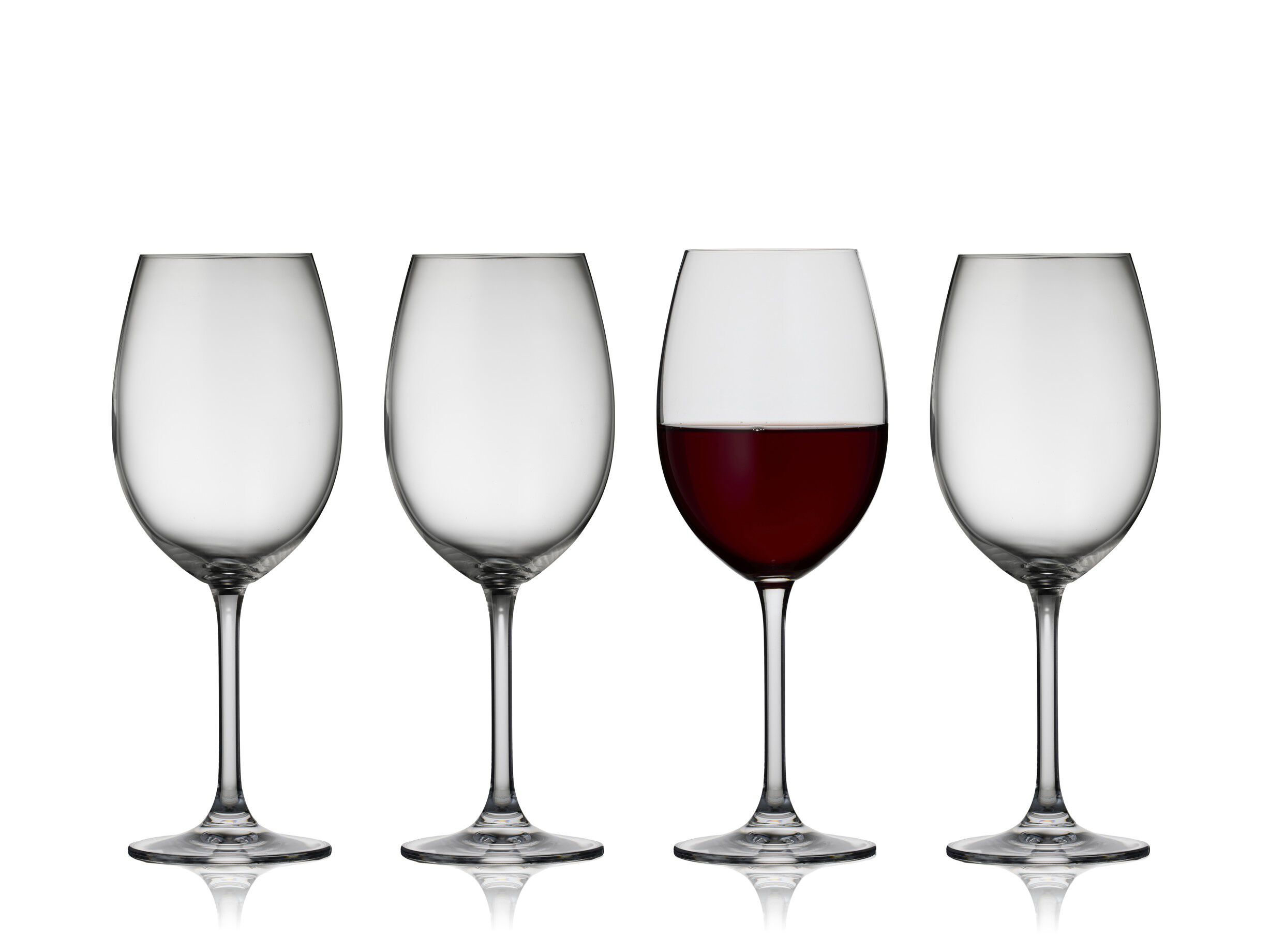 R&oslash;dvinsglass Juvel 58 cl 4 stk.