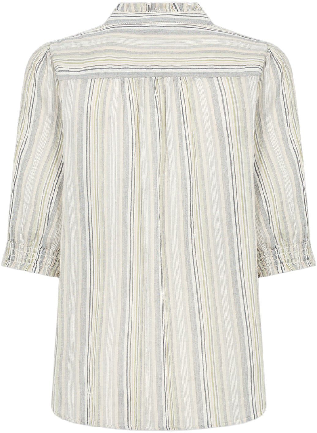 SC-PATTI 1 Bluse St&oslash;vet Gr&oslash;n