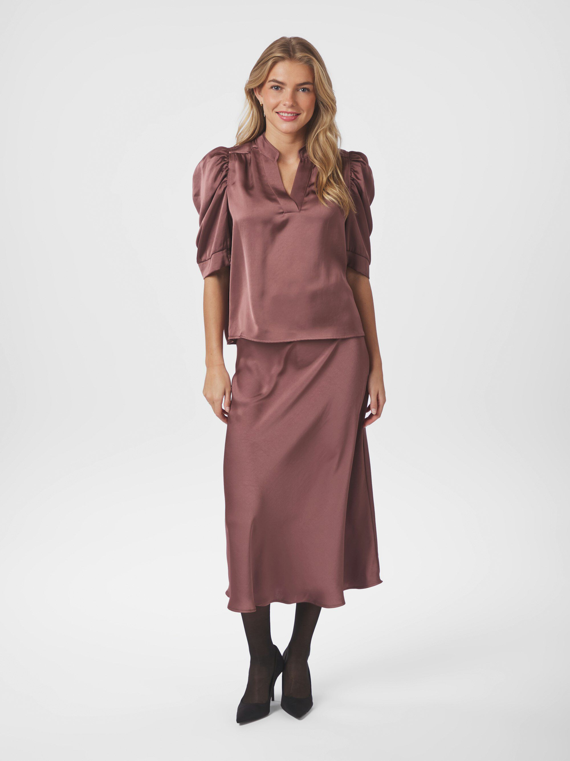 Roella Heavy Sateen Blouse