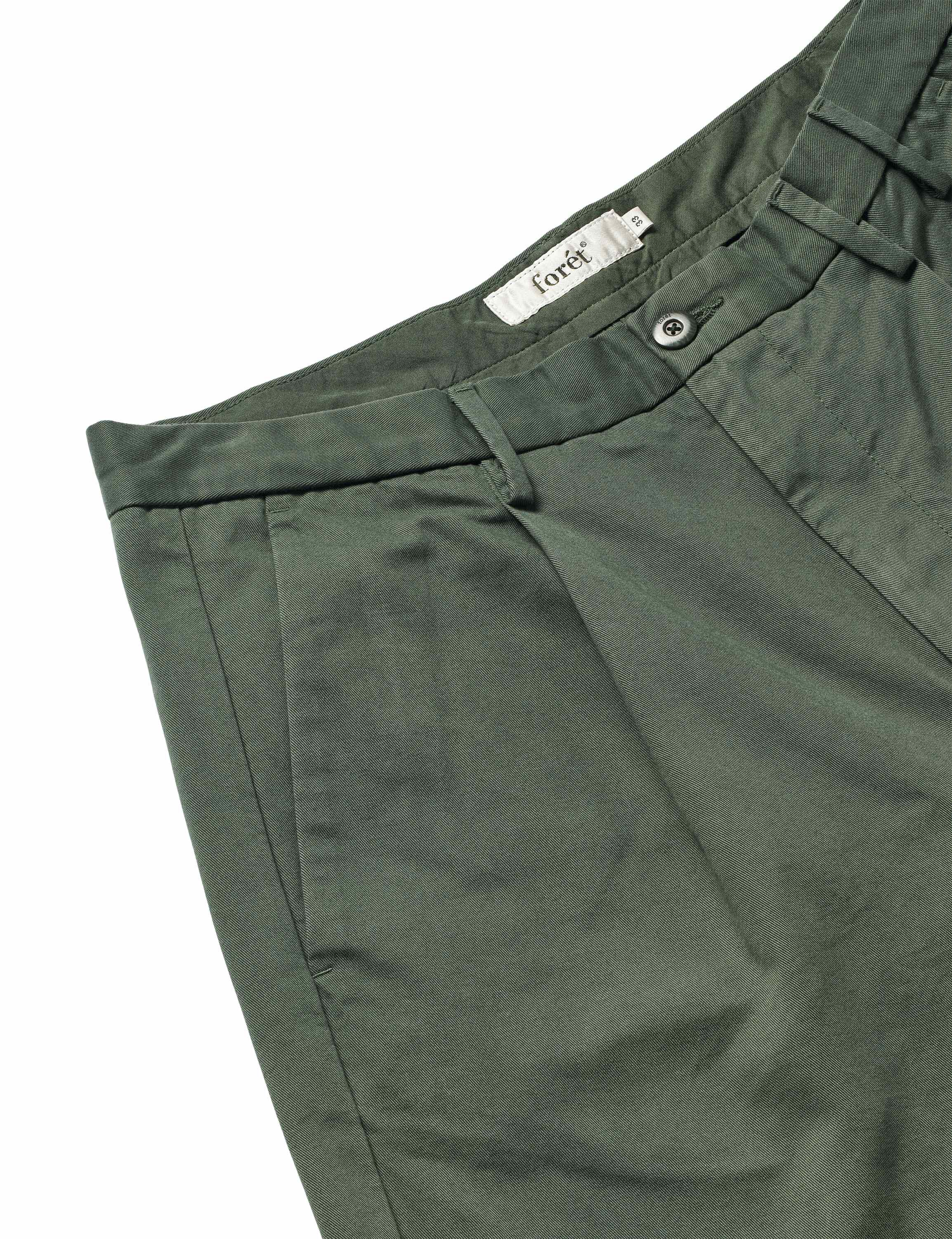 WRITER RELAXED FIT PLEATED PANTS
