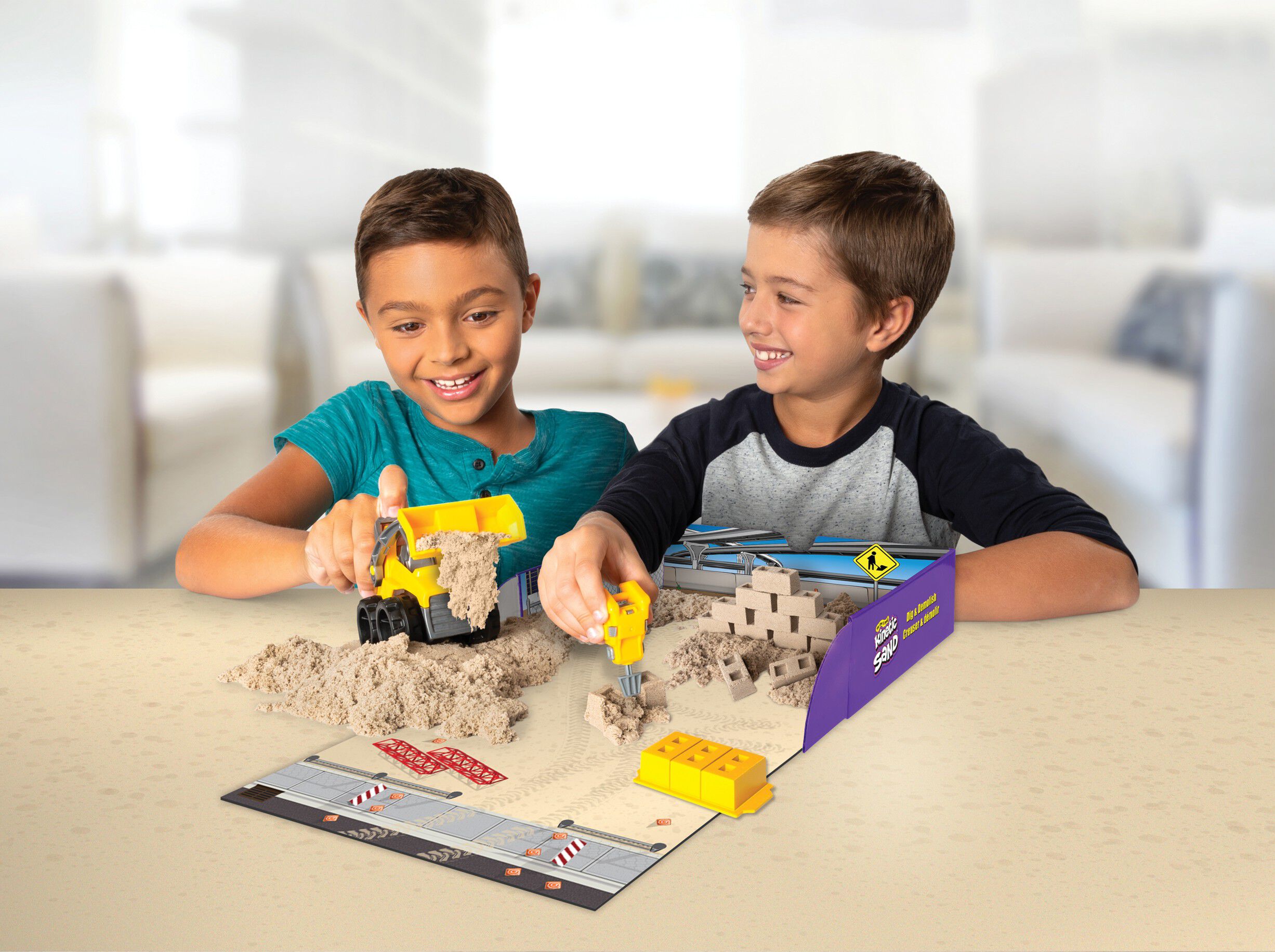Kinetic Sand Dig & Demoli
