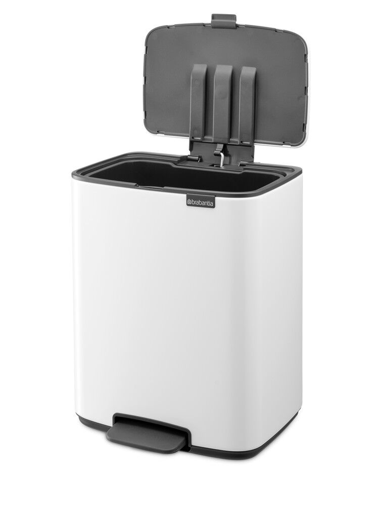 Bo pedalspand 12 ltr. - White