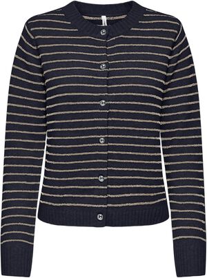 ONLCHESTER LIFE LS STRIPE CARDI CC