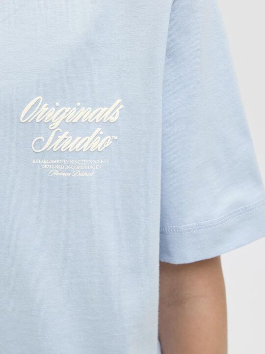 Jornorrebro Typo Tee Ss Crew Neck Sn Jnr