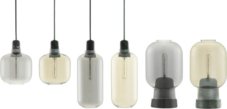 Amp lille smoke/sort