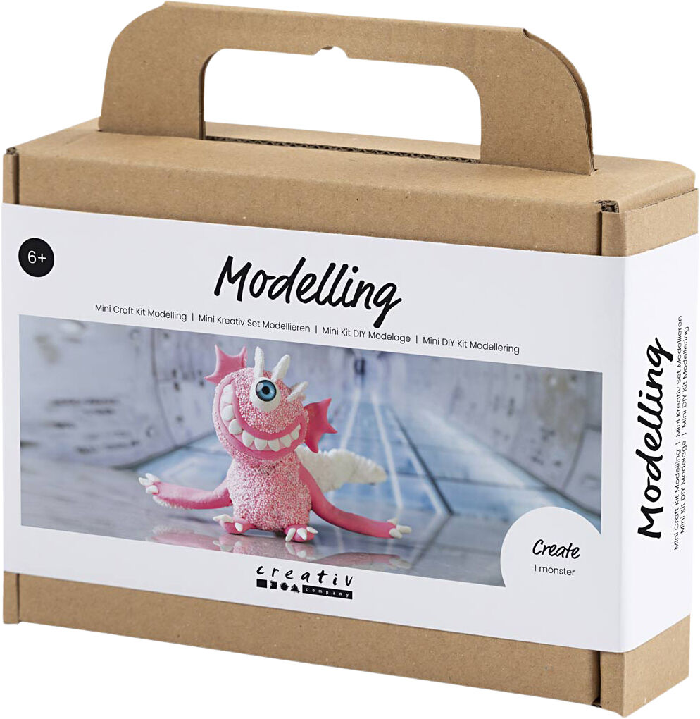 Mini DIY Kit Modellering, Monster Sally