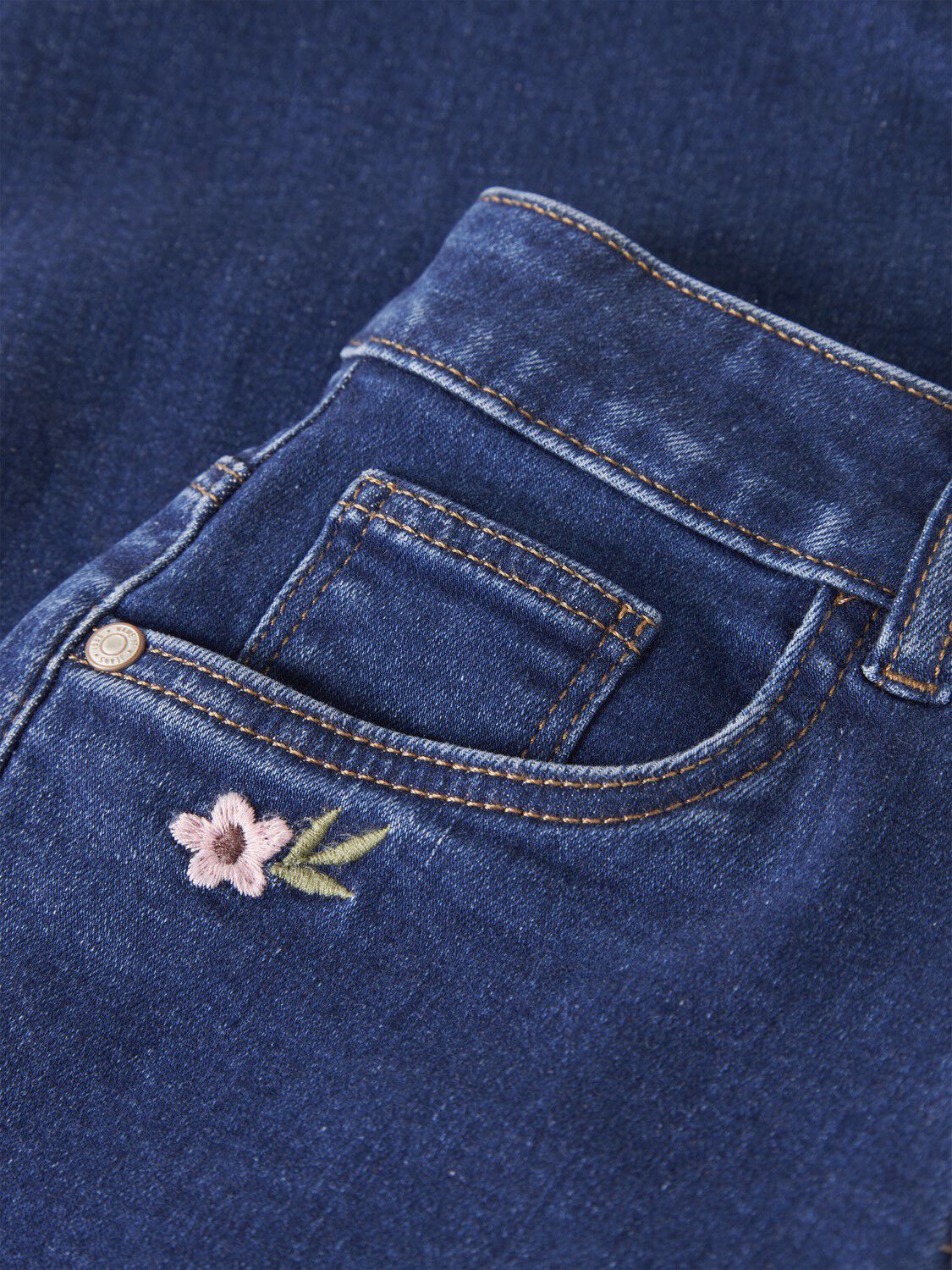 NKFROSE WIDE EMB JEANS 8711-FR N