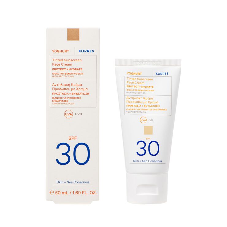 Yoghurt Tinted Sunscreen Face Cream SPF 30