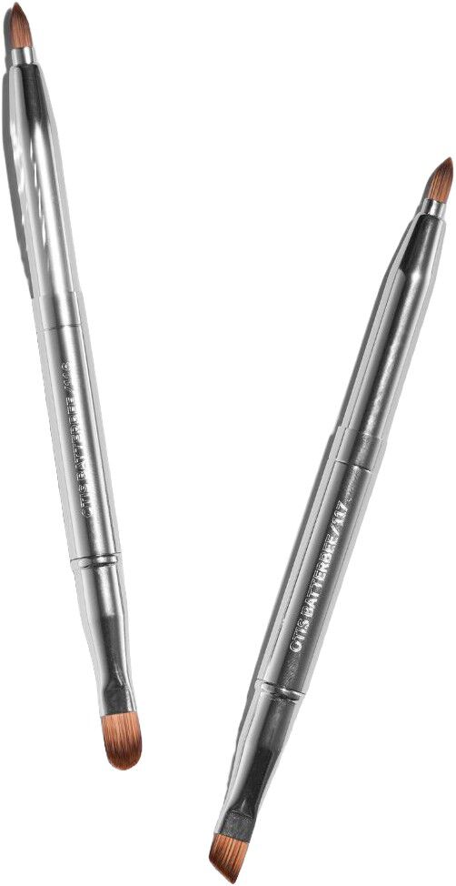 DOUBLE-ENDED LIP & EYE BRUSH DUO