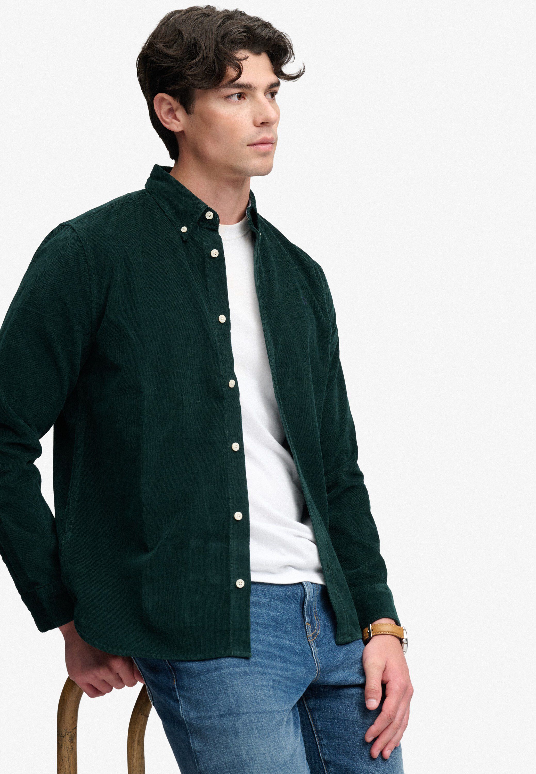 CLASSIC NEEDLE CORD SHIRT