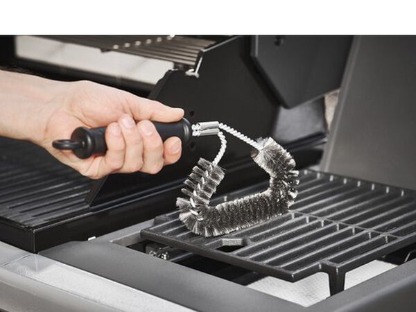 Grillbørste 29,5 x 13,5 x 3 cm Plast/Stål