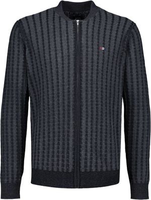 Recycled baseball cardigan