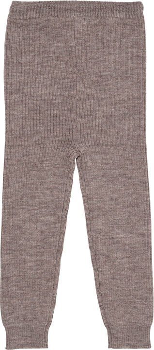 MERINO CLASSIC RIB LEGGINGS W. DRAW