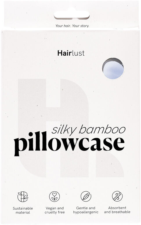 Silky Bamboo Pillowcase, Sky Blue 60x63/70cm