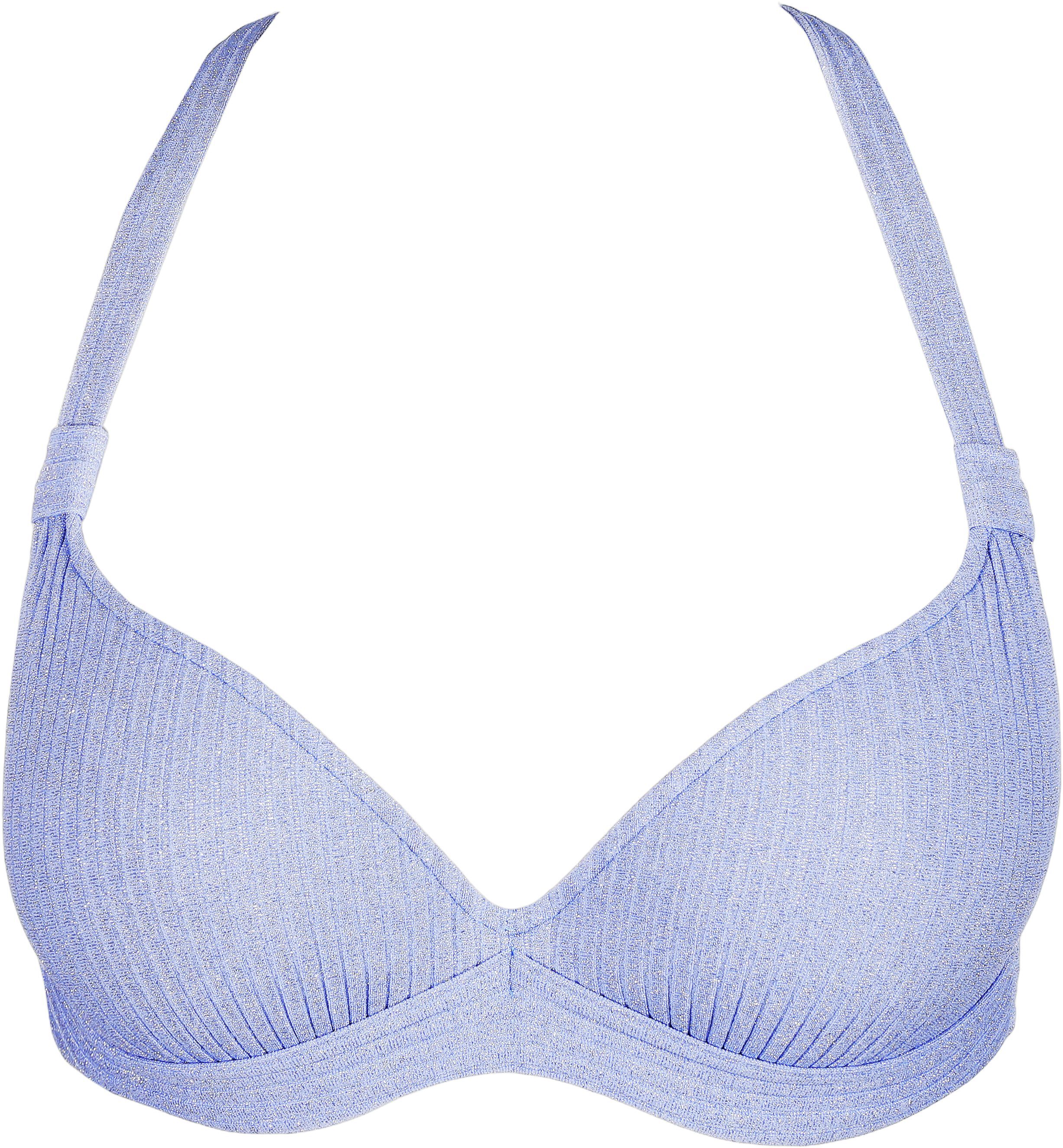 Tinjis padded plunge bikini top