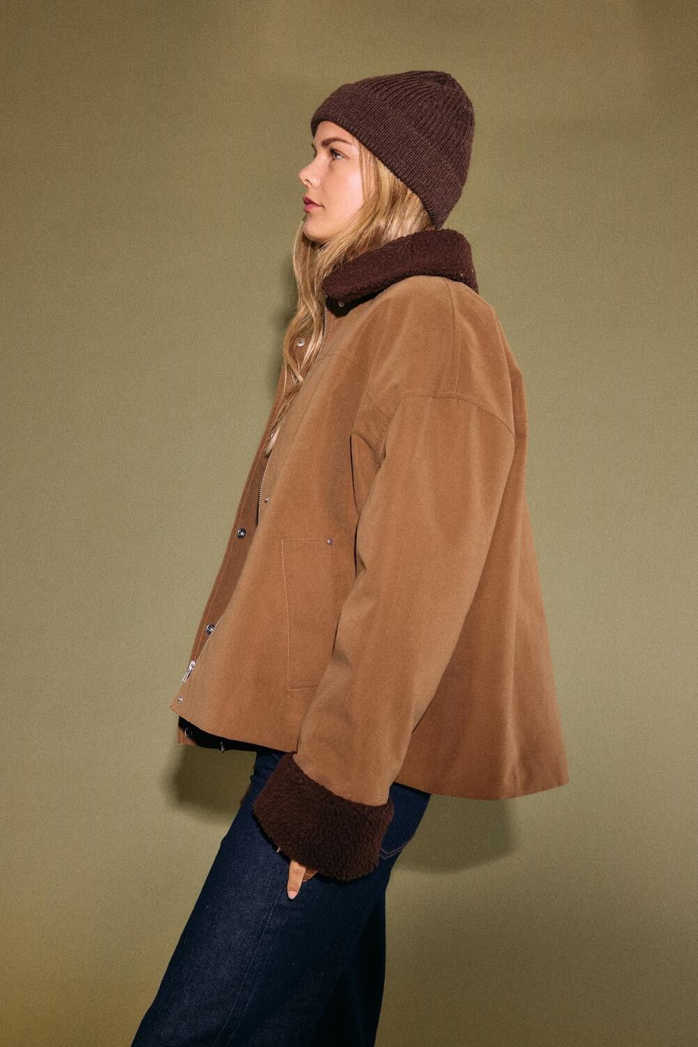 Nmlilia Teddy Collar Jacket Dd