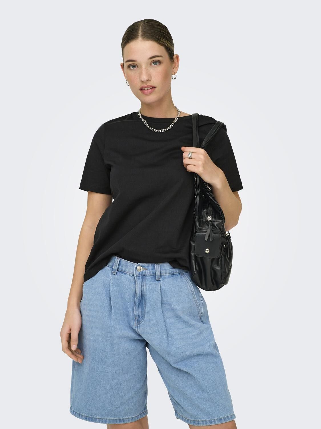 ONLFREJA LIFE S/S LUXE TOP CC JRS N
