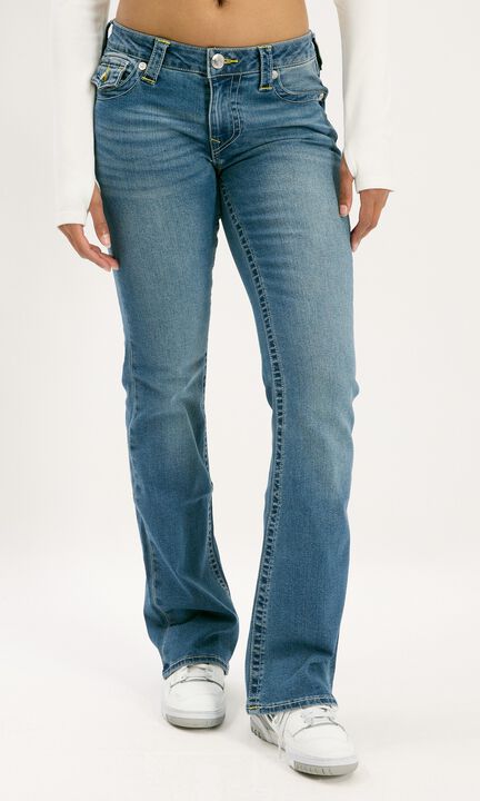 BECCA MID RISE BOOT CUT FLAP