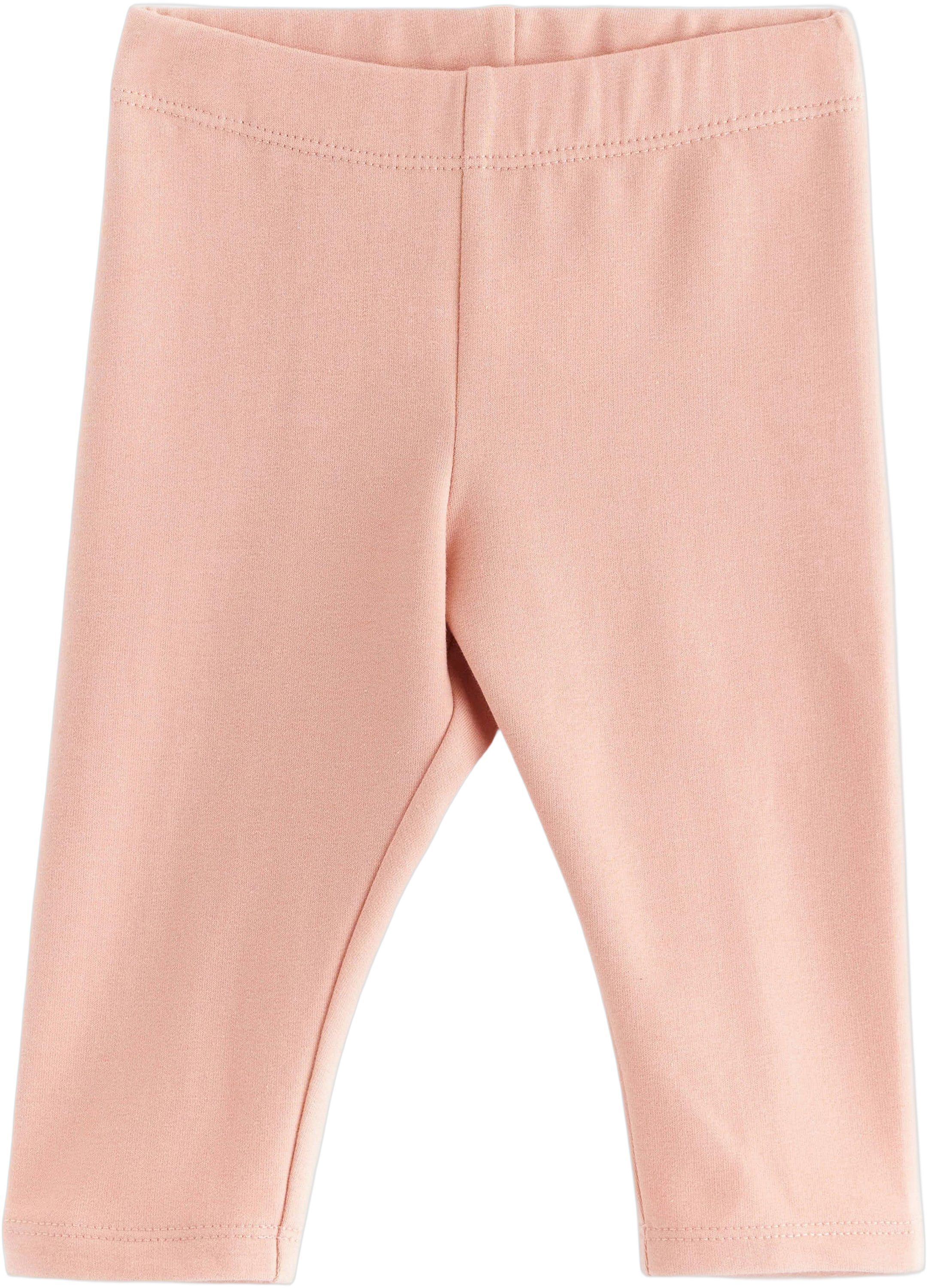 Soft jersey leggings with an elasti