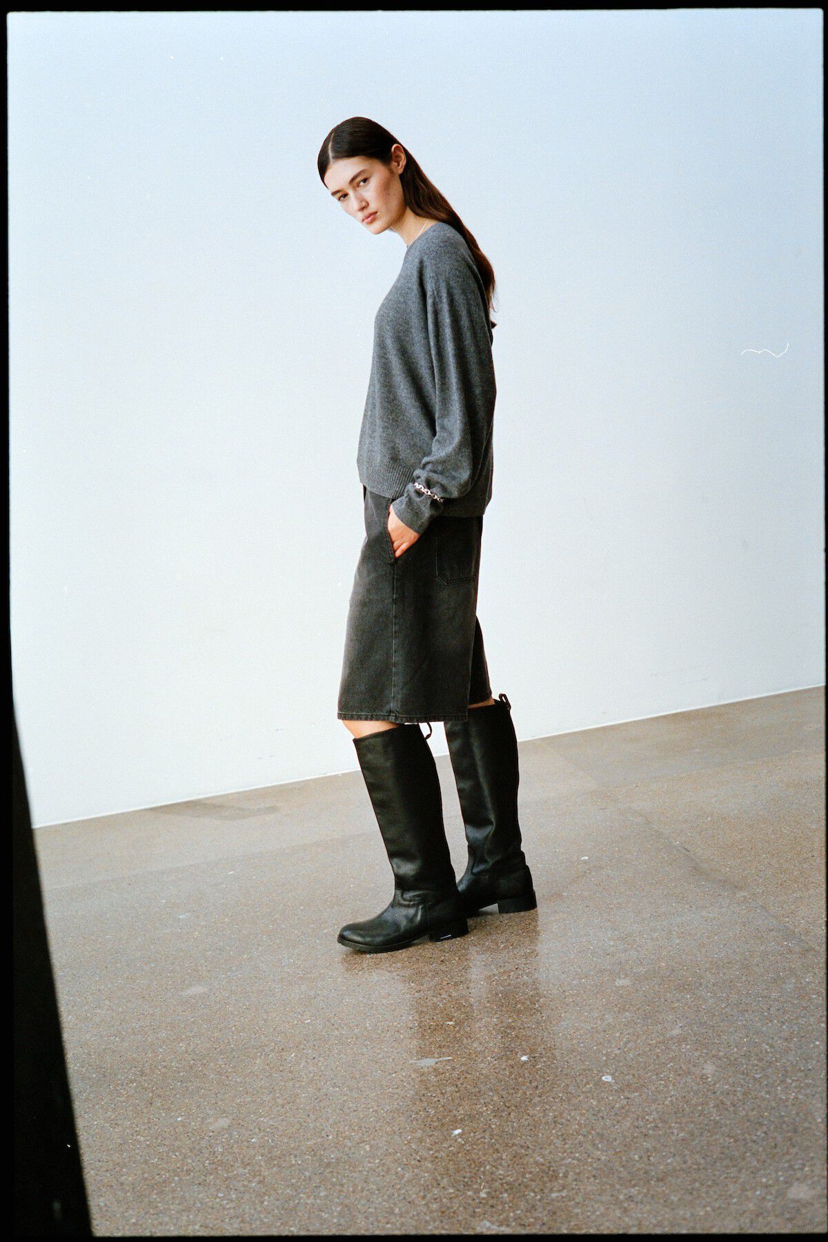 Woolcash boxy sweater - Dalani