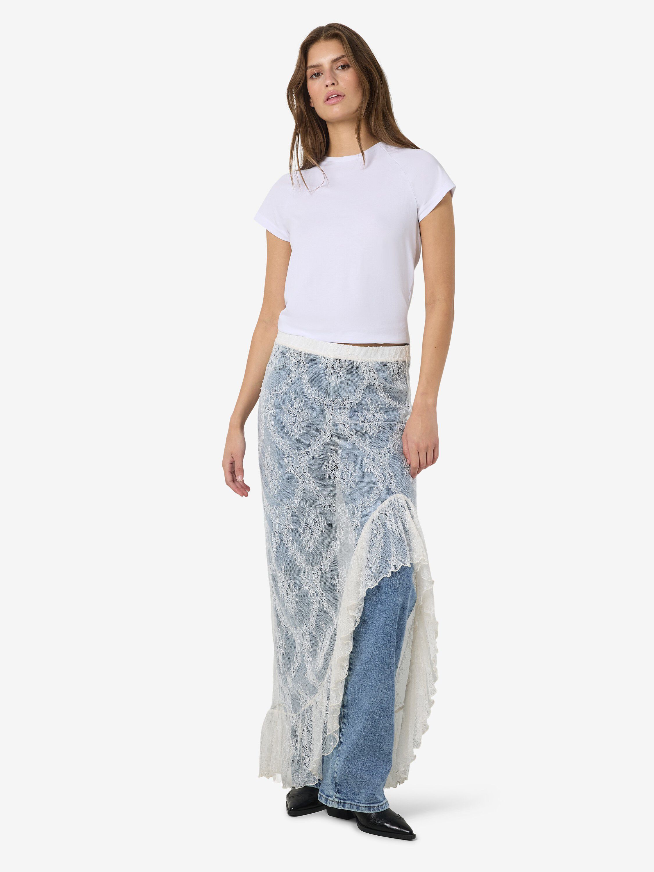 Nmlucia Nw Long Skirt Jrs