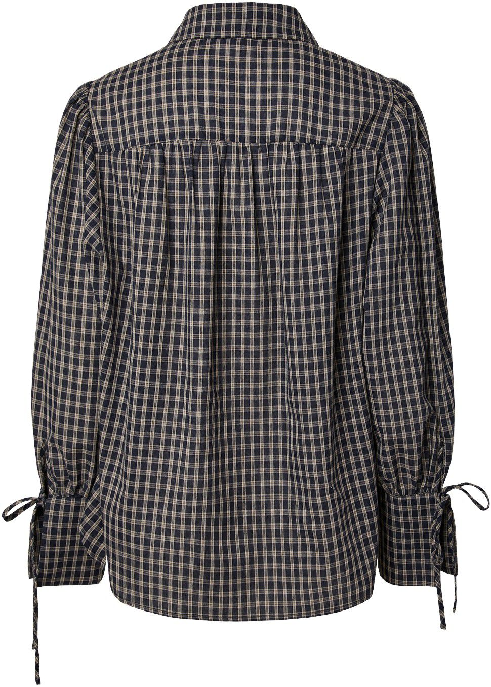 Pcjuna Ls Pleated Detail Shirt Wvn