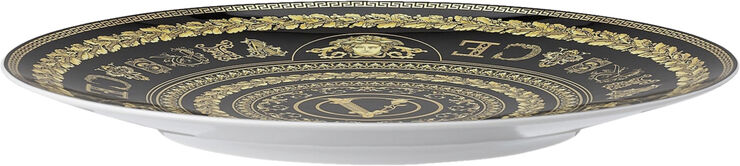 Service Plate 33cm, Virtus Gala Black, Versace