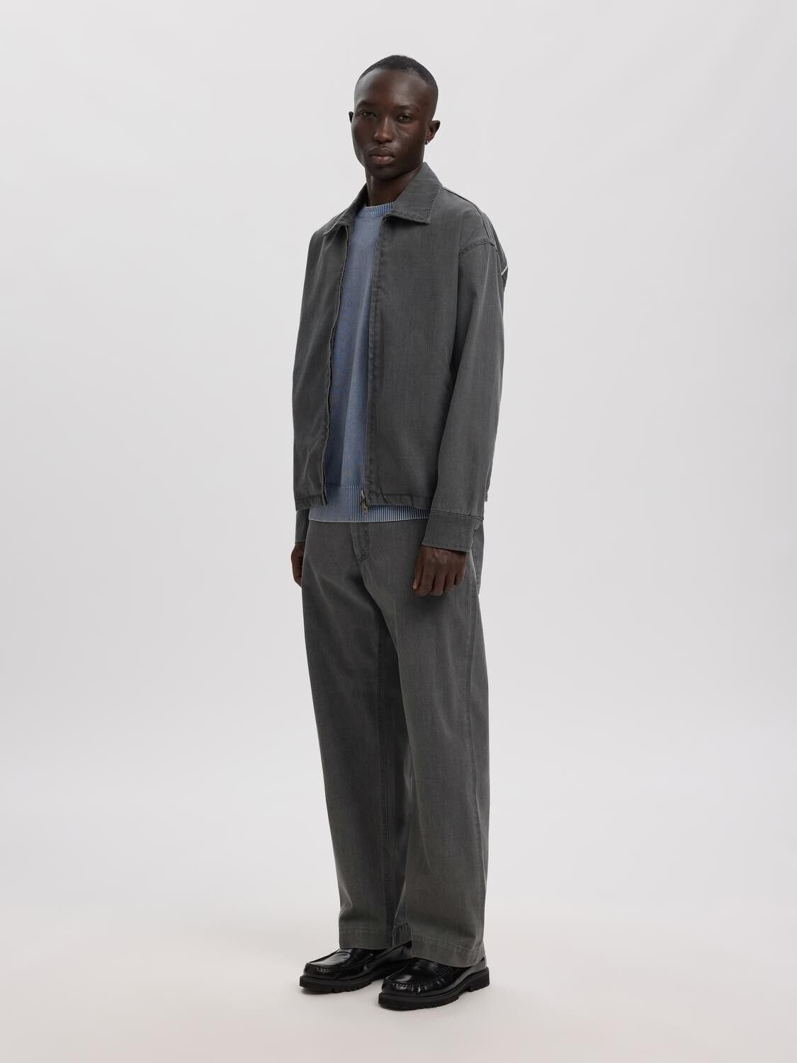 ANRTYRELL SELVEDGE DENIM LG JACKET