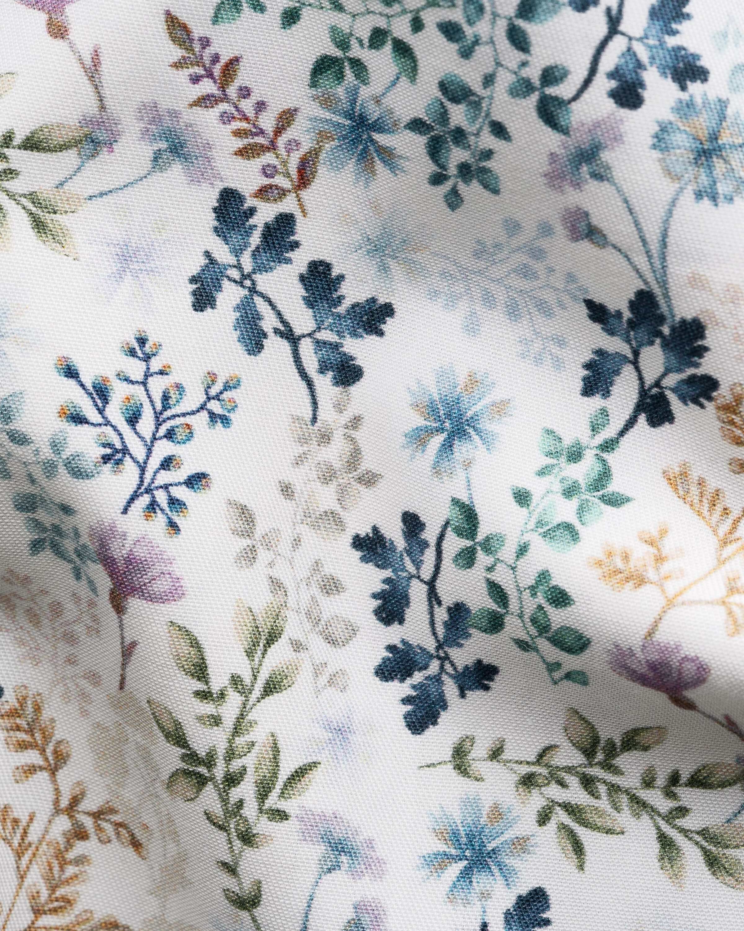 Contemporary Fit Floral Twill Shirt