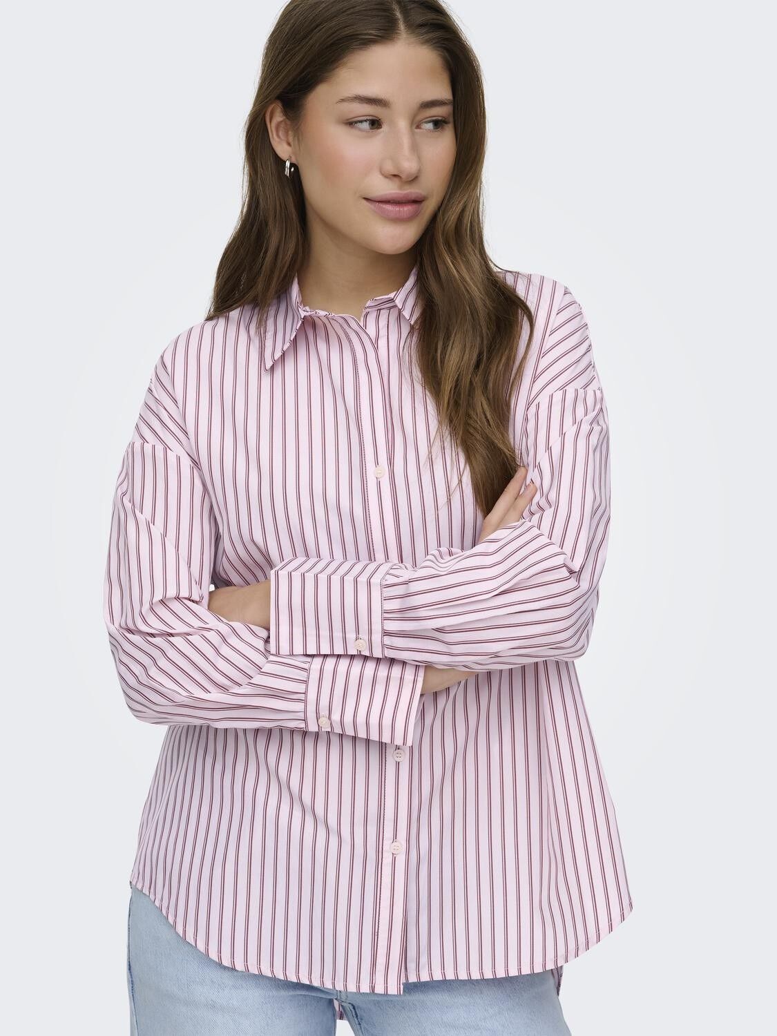 Onloregon Alva Ls Reg Shirt Noos Wvn