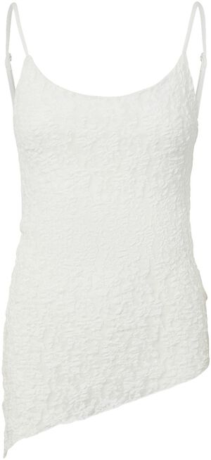 PCARIANA SL ASYMMETRIC LACE TOP D2D