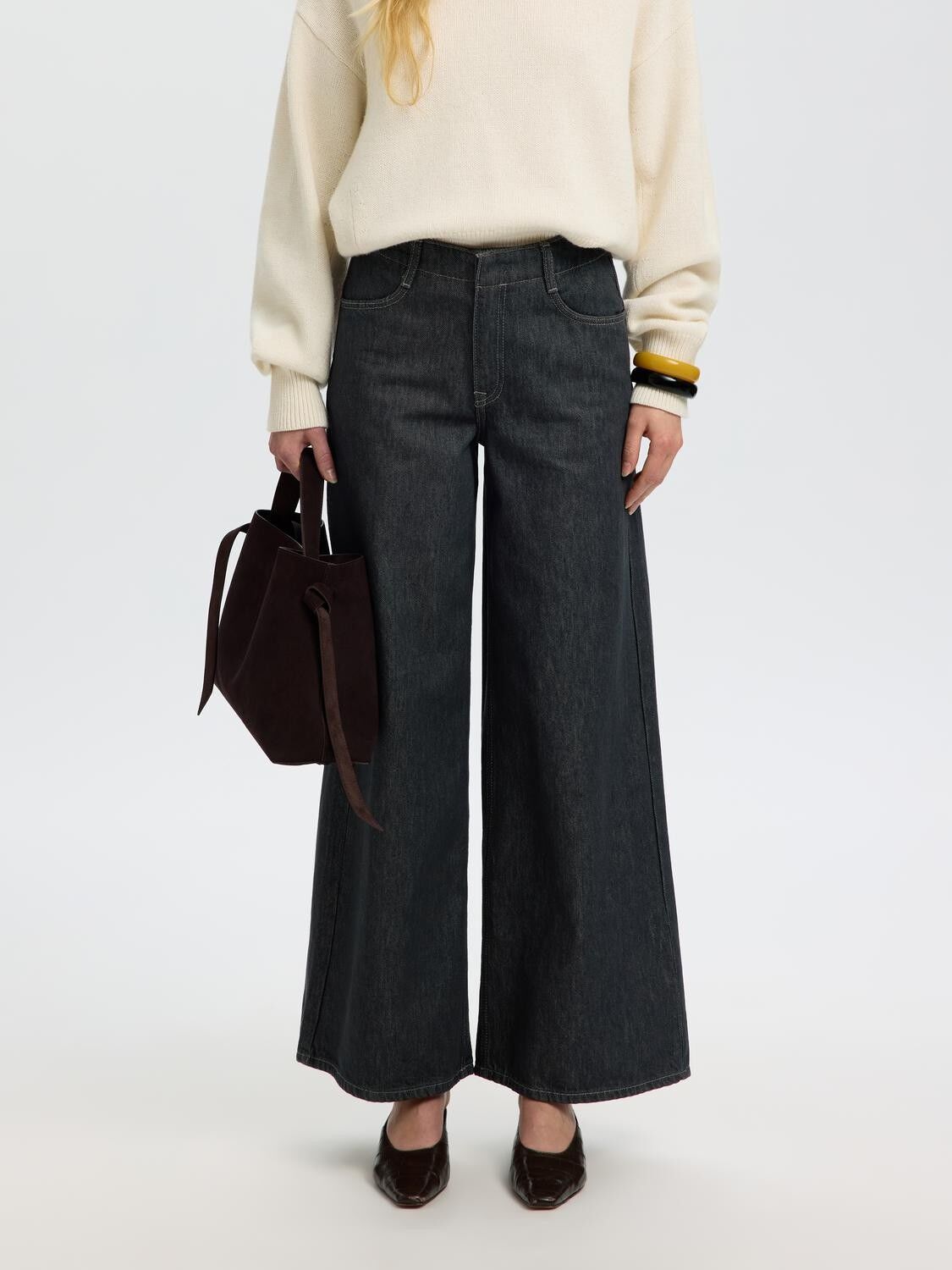 Slwextra Wide Baria-Bora Mw Jeans