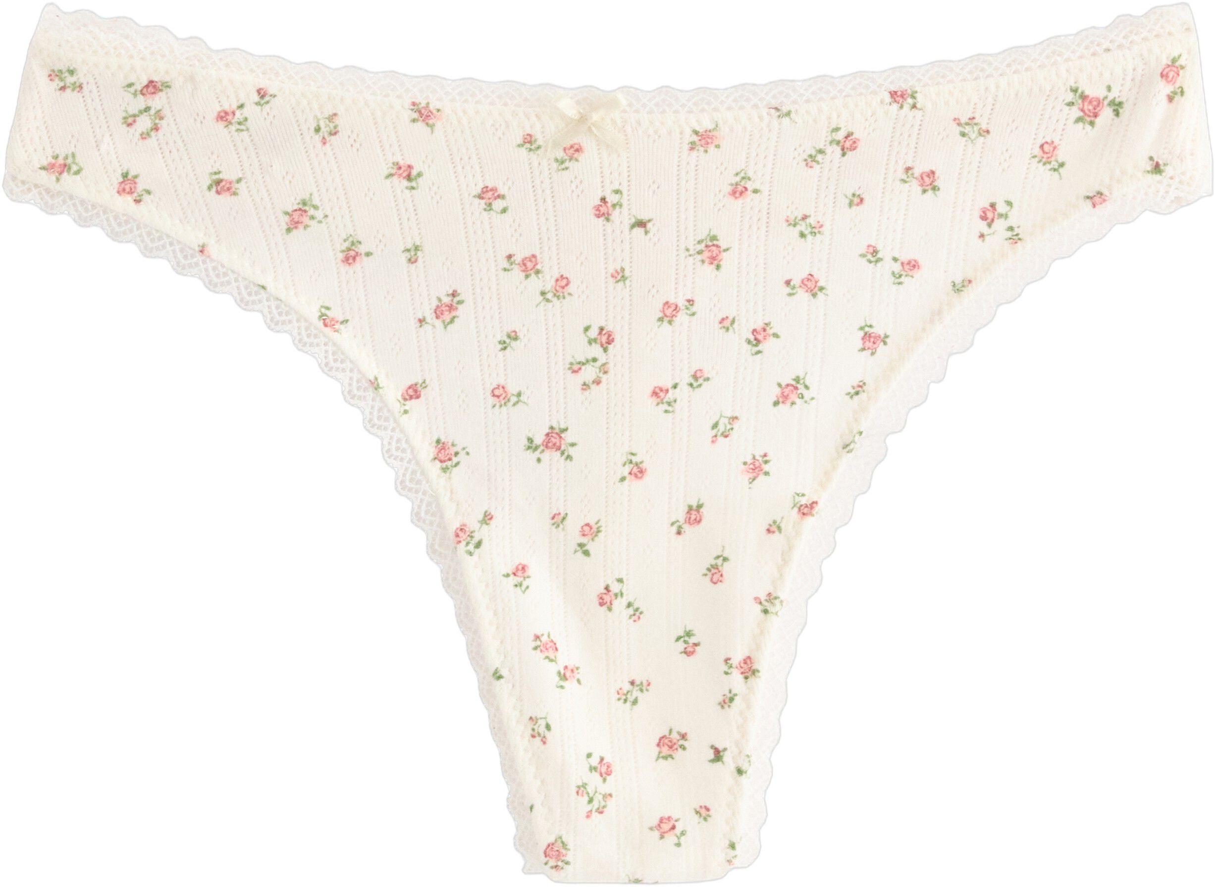 G-streng i pointelle med h&oslash;jt sk&aring;re