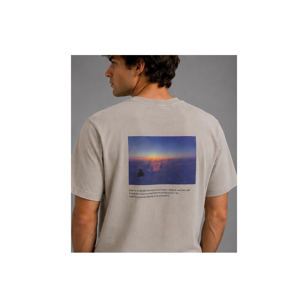 Midnight sun organic t-shirt