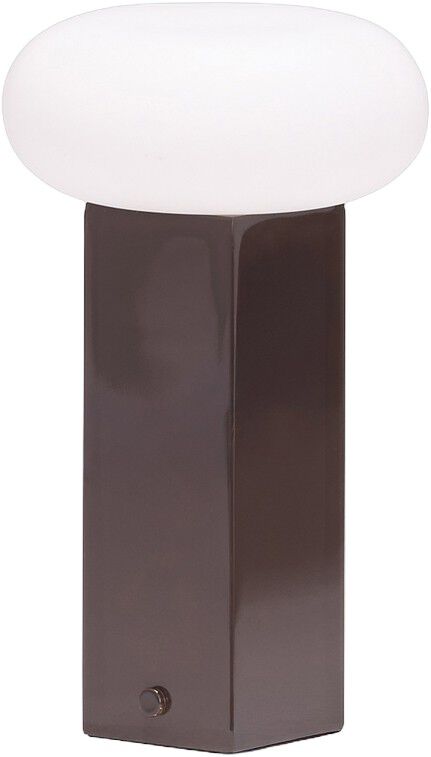 Low Portable Lamp Brown