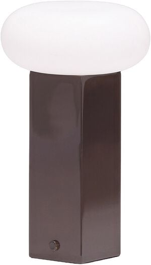 Low Portable Lamp Brown