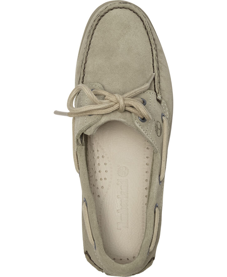 CLASSIC BOAT BOAT SHOE LT GREEN SUE