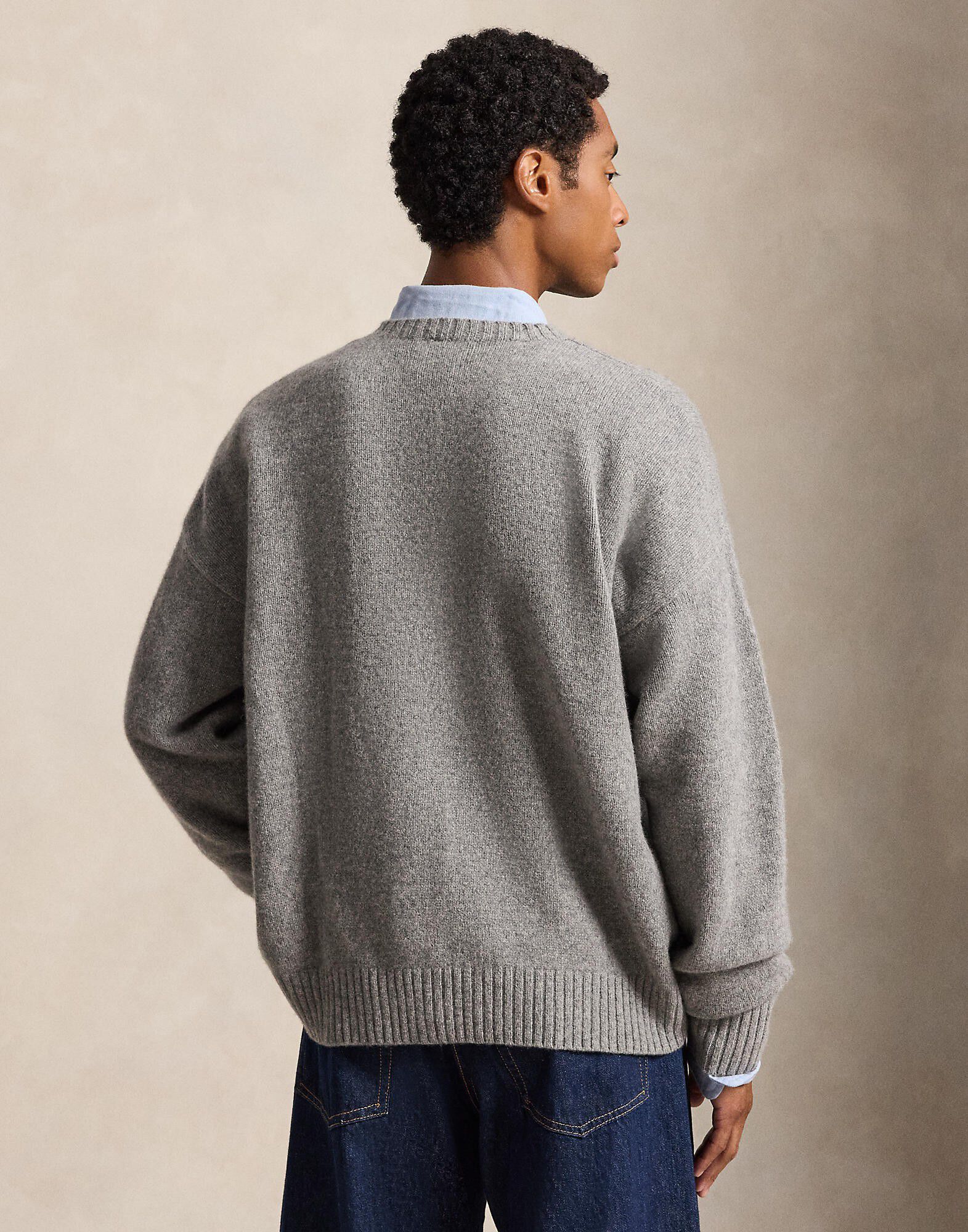 WOOL BLEND-SWEATER-PULLOVER