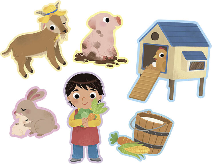 Auzou - My First Stickers 100 pcs - Farm