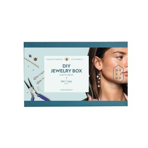 Earth Gems Box - øreringe forgyldt