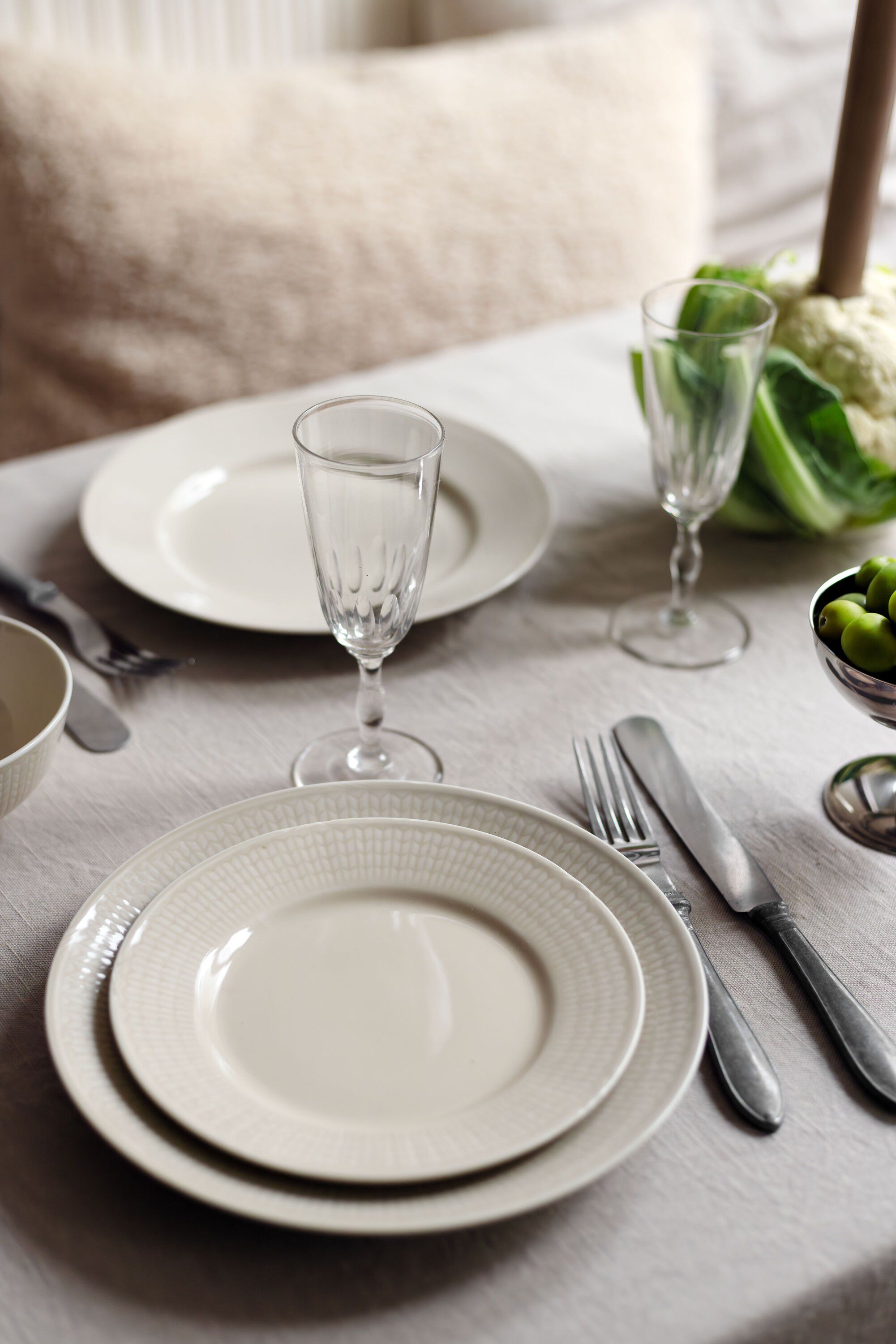 Swedish Grace Tallerken 21 cm Havre