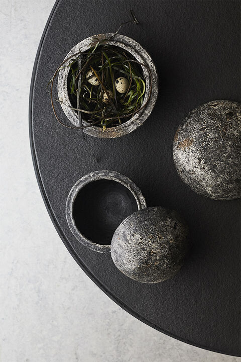 Bonbonniere Echo 18 cm - Rustgrå