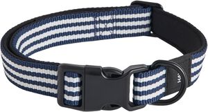 HAY Dogs Collar Flat-M/L-Blue and w