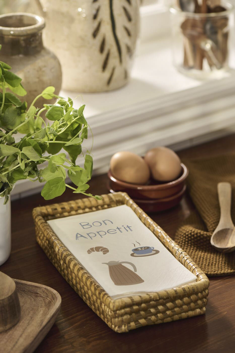 Serviet Bon Appetit 16 stk pr pakke