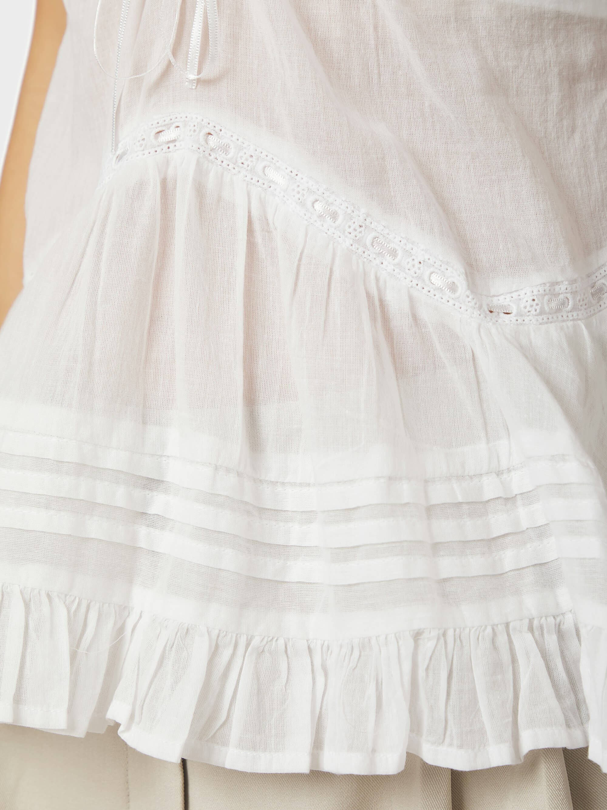 Elvena S Voile Top