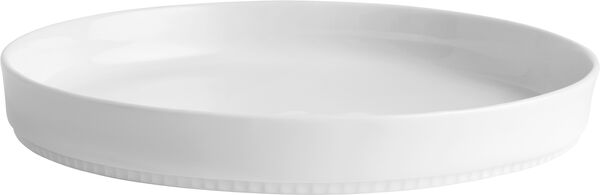 "Tallrik rak kant Toulouse 22 cm Vit"