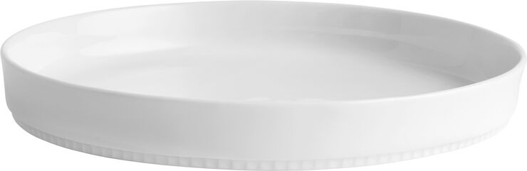 "Tallrik rak kant Toulouse 22 cm Vit"