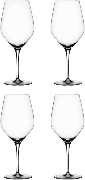 Authentis Bordeauxglass 4 stk.